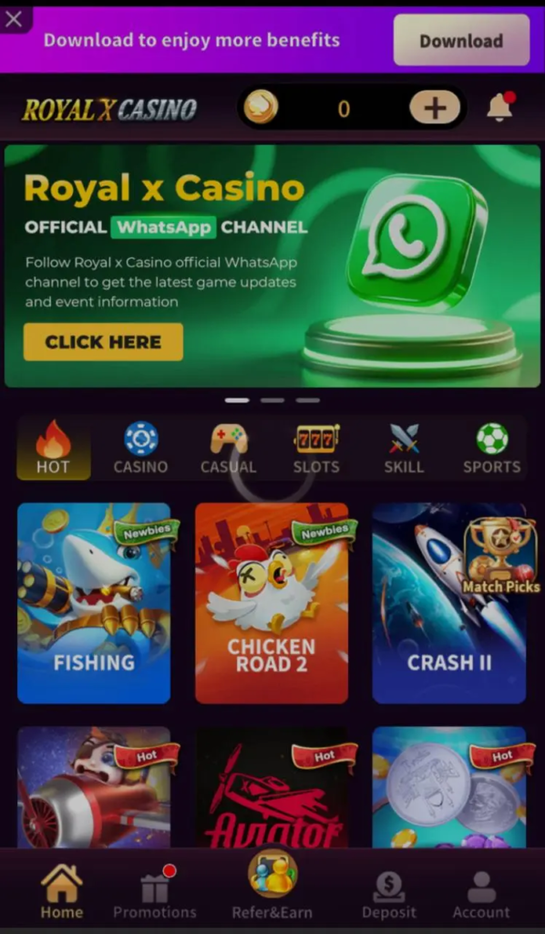 Royalxcasino Game