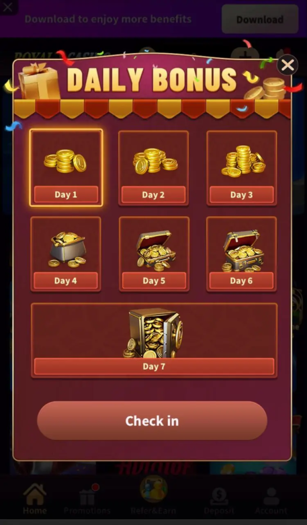 Royalxcasino Game