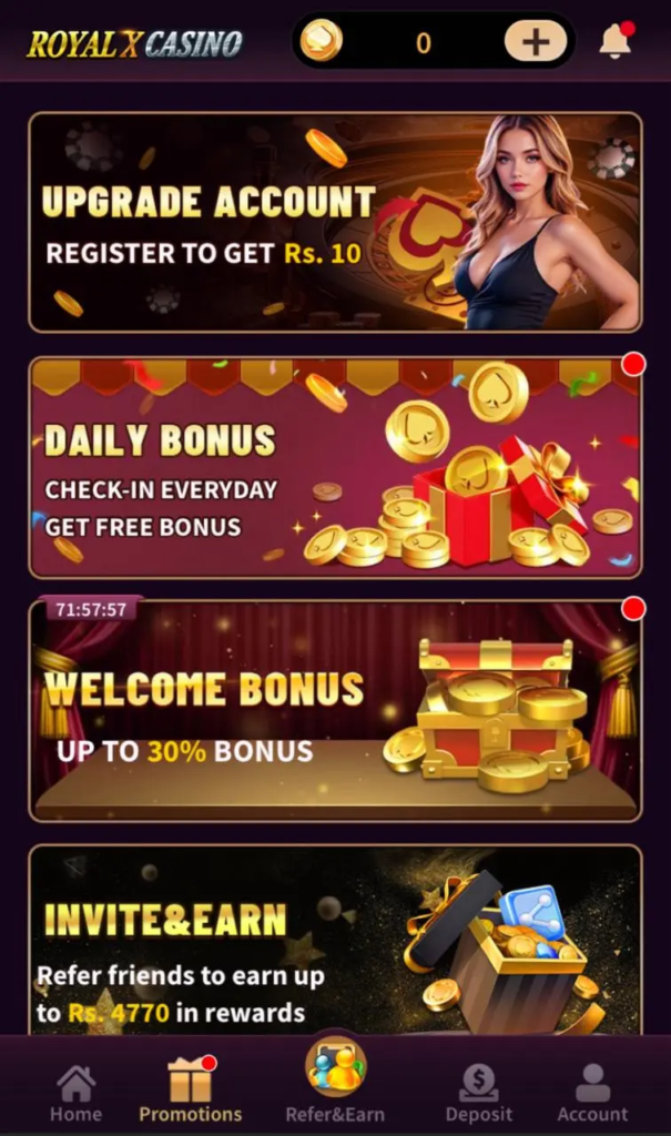 Royalxcasino Game