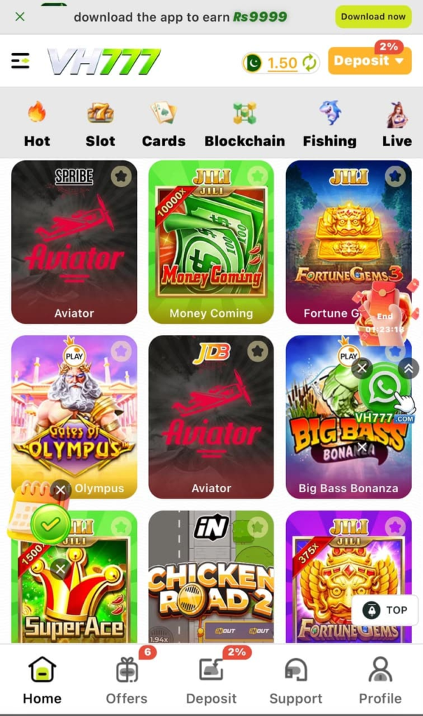 VH777 Game